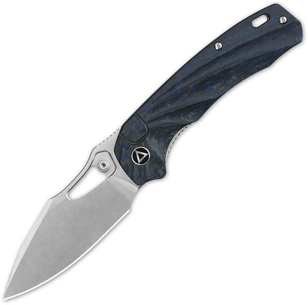 QSP Knife Hornbill Linerlock Blue CF QS146-B1 by QSP Knife