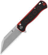 QSP Knife Swordfish Button Lock Blk/Rd QS149-A1 by QSP Knife