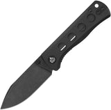 QSP Knife Canary Linerlock Black G10 QS150-A2 by QSP Knife