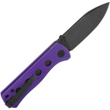 QSP Canary Linerlock Knife Purple G10 14C28N Sandvik Drop Point Blade 2.88in EDC Enthusiasts by QSP Knife