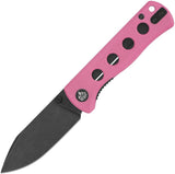 QSP Canary Knife Linerlock G10 Handle Drop Point EDC by QSP Knife