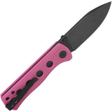 QSP Canary Knife Linerlock G10 Handle Drop Point EDC by QSP Knife