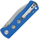 Premium QSP Canary Linerlock Knife Blue G10 Handle 14C28N Drop Point Blade For EDC Enthusiasts by QSP Knife