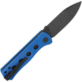 QSP Canary Linerlock Knife - Premium Blue G10 Handle With 14C28N Sandvik Stainless Blade For EDC Enthusiasts by QSP Knife