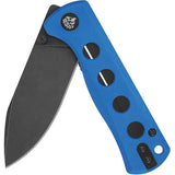 QSP Canary Linerlock Knife - Premium Blue G10 Handle With 14C28N Sandvik Stainless Blade For EDC Enthusiasts by QSP Knife