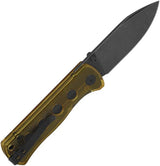 QSP Canary Linerlock Knife Ultem Handle Black Stonewash 14C28N Drop Point - Compact EDC For Enthusiasts by QSP Knife