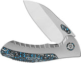 QSP Capybara Framelock Ti CF - Premium M390 Blade With Titanium Frame And Carbon Fiber Inlays For EDC Enthusiasts by QSP Knife
