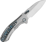 QSP Capybara Framelock Ti CF - Premium M390 Blade With Titanium Frame And Carbon Fiber Inlays For EDC Enthusiasts by QSP Knife