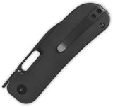 QSP Knife Variant PE Linerlock Black Titanium Coated 14C28N Blade - Slim EDC Knife For Everyday Carry by QSP Knife