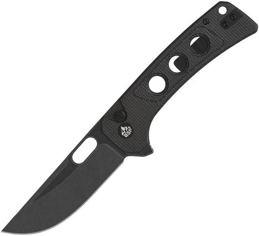 QSP Knife Unicorn Button Lock Brn Mic QS156-A2 by QSP Knife