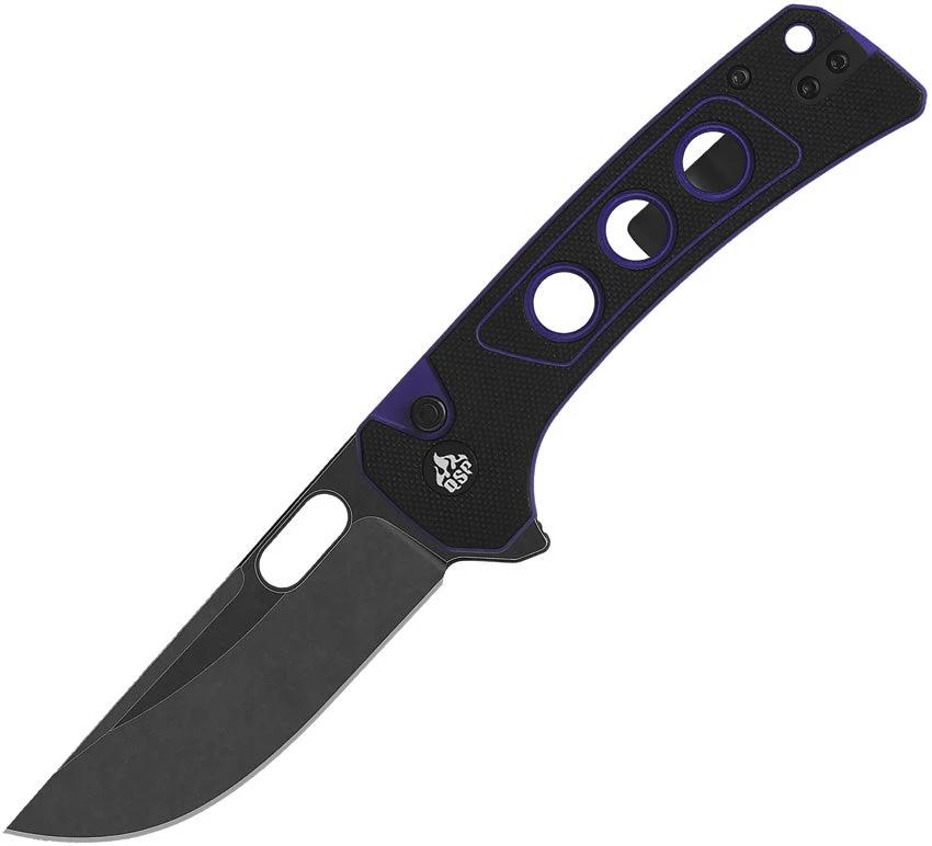 QSP Knife Unicorn Button Lock Pur G10 QS156-B2 by QSP Knife