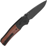 QSP Glyde Lock Knife Vault - Tan Micarta Handle, 14C28N Sandvik Blade For EDC Everyday Carry by QSP Knife