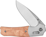 QSP Vault Glyde Lock Copper Foil G10 EDC Knife by QSP Knife