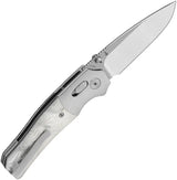 QSP Knife Vault Glyde Lock EDC Premium Folder - Lightweight 3.25 Inch 14C28N Stainless Blade With Aluminum G10 Handle by QSP Knife