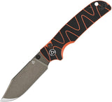QSP Knife Kali Button Lock Black/org QS159-D2 by QSP Knife