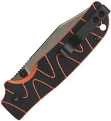 QSP Kali Button Lock Knife QS159 D2 - One Handed Quick Access EDC Companion for Everyday Carry and Outdoor Tasks by QSP Knife
