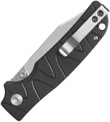 QSP Kali Button Lock Knife - Secure Button Lock Deployment, Lightweight Aluminum Handle, 3.25 Inch Blade by QSP Knife
