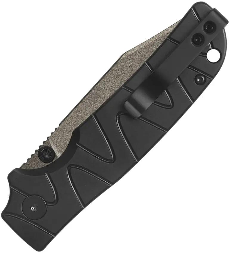 QSP Kali Button Lock Knife - Compact EDC Ready With 3.25 Inch Stainless Blade For Everyday Tasks And Reliable Performance by QSP Knife