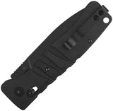 QSP Ripley Glyde Lock Knife - 3.5 Inch Drop Point Blade, Black G10 Handle, EDC Ready by QSP Knife