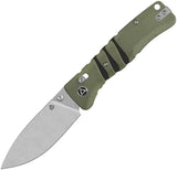 QSP Knife Ripley Glyde Lock Green G10 QS160-C1 by QSP Knife