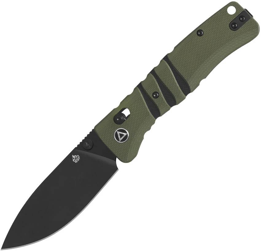 QSP Knife Ripley Glyde Lock Green G10 QS160-C2 by QSP Knife