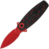 QSP Beetle Linerlock QS162D - Compact EDC Knife With Black G10 Handle And 14C28N Blade by QSP Knife