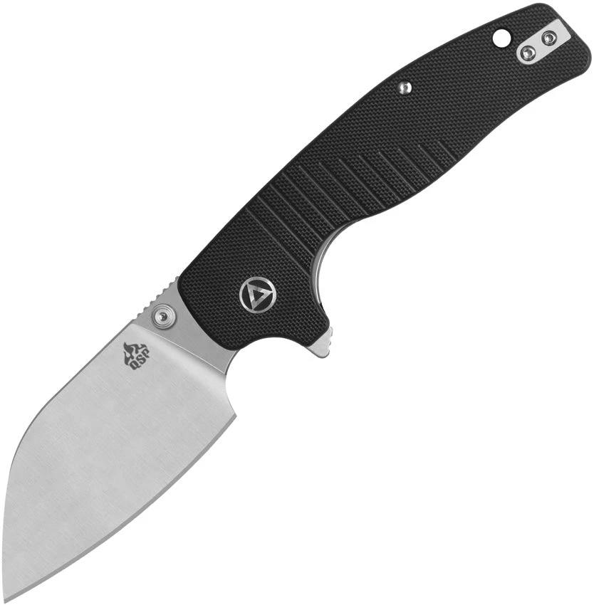 QSP Chefmaster Linerlock Knife 3.25 Inch Wharncliffe Satin Blade Compact EDC For Everyday Carry by QSP Knife
