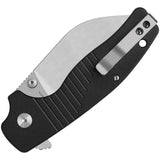 QSP Chefmaster Linerlock Knife 3.25 Inch Wharncliffe Satin Blade Compact EDC For Everyday Carry by QSP Knife