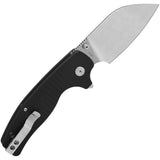 QSP Chefmaster Linerlock Knife 3.25 Inch Wharncliffe Satin Blade Compact EDC For Everyday Carry by QSP Knife