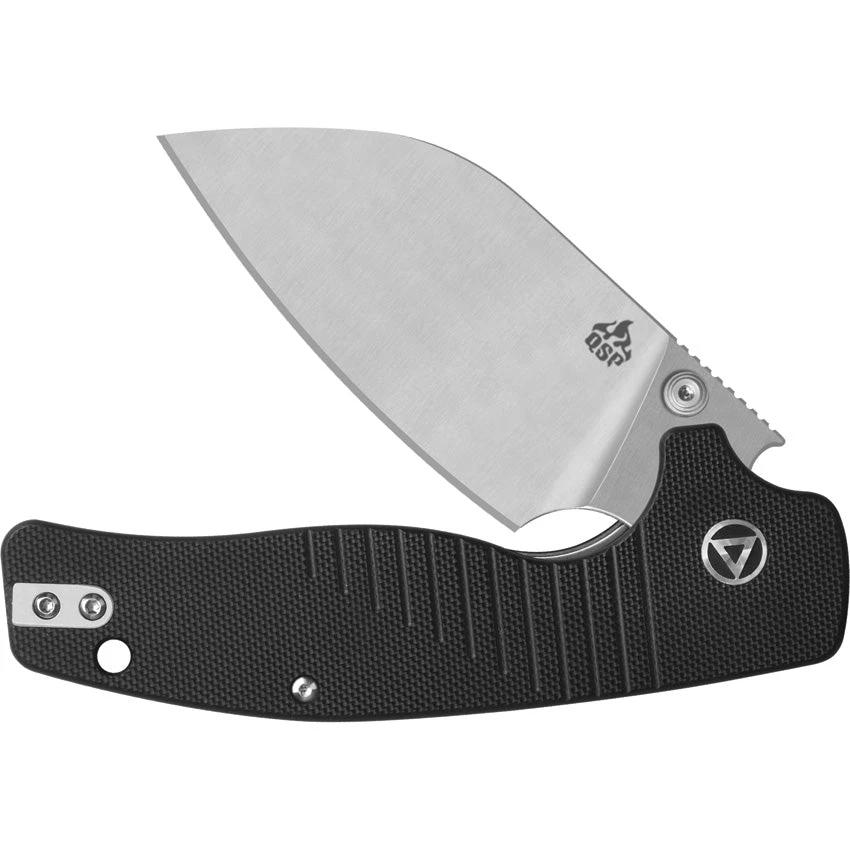 QSP Chefmaster Linerlock Knife 3.25 Inch Wharncliffe Satin Blade Compact EDC For Everyday Carry by QSP Knife