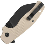 QSP Chefmaster Linerlock Knife Ivory G10 Handle Wharncliffe Blade For Chefs And Enthusiasts Premium by QSP Knife