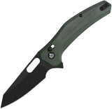 QSP Knife Emu Glyde Lock Green Mic QS164-B2 by QSP Knife