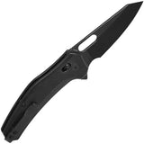 QSP Emu Glyde Lock Knife - EDC Ready With Black G10 Handle And 14C28N Blade For Everyday Tasks by QSP Knife