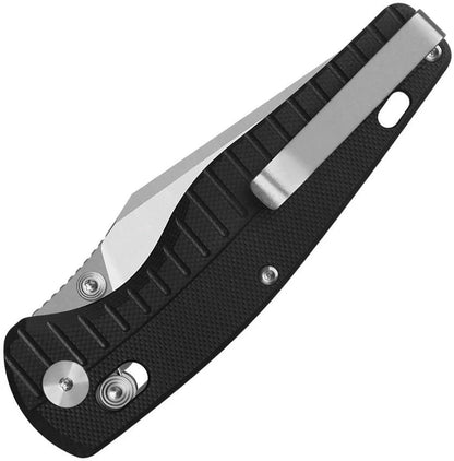QSP Reptile Knife with Glyde Lock Black G10 Handle 14C28N Sandvik Stainless Blade for EDC Enthusiasts by QSP Knife