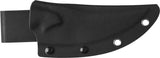 QSP Viper Fixed Blade Knife - Outdoorsman Durable Stonewashed Clip Point Blade 4 Inch 10Cr15CoMoV Full Tang OD Green G10 by QSP Knife