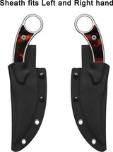 QSP Knife Viper Fixed Blade QS166 C1 Outdoor Survival Knife for Hikers and Campers by QSP Knife
