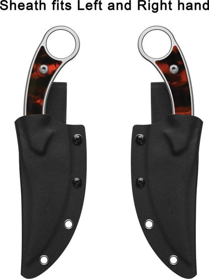 QSP Knife Viper Fixed Blade QS166 C1 Outdoor Survival Knife for Hikers and Campers by QSP Knife