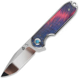 QSP Knife Nebula Linerlock Wood QS168-B by QSP Knife