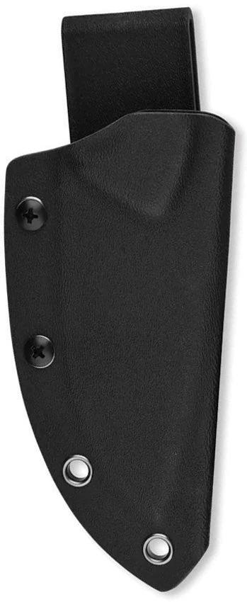 QSP Tiny TOT Fixed Blade Knife Stonewash Finish Compact Drop Point EDC for Outdoor Enthusiasts by QSP Knife