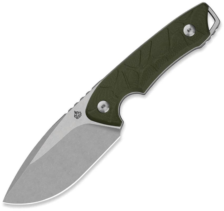 QSP Knife Tiny TOT Fixed Blade SW ODG QS169-B1 by QSP Knife
