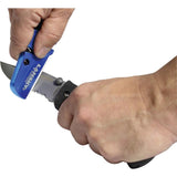QuadSharp Lansky Portable Knife Sharpening System For Enthusiasts With Carbide Angles 17 20 25 30 And Ceramic Stone by Lansky
