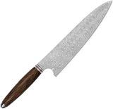 QSP Mulan Series Damascus Gyuto 8 Inch Chef Knife - Premium Ironwood Handle for Home Cooks by QSP Knife