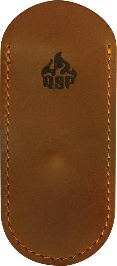 QSP Knife Leather Sheath Lt Brn QSP002A by QSP Knife