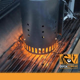 QuickSurvive Fire Starter 12 Pack QS-12 - Waterproof, Fast Lighting For Grills, Fireplaces And Campfires by QuickSurvive