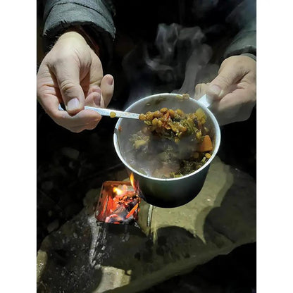 QuickSurvive Portable Mini Folding Stove - Ultralight 5oz Collapsible Stove With Removable Alcohol Tray Carrying Case by QuickSurvive