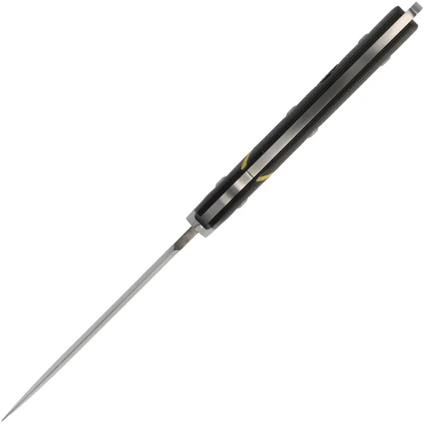 Remington Hunter D2 Trailing Point 15633 - Satin Finish Clip Point Blade With Black And Green G10 Handle by Remington