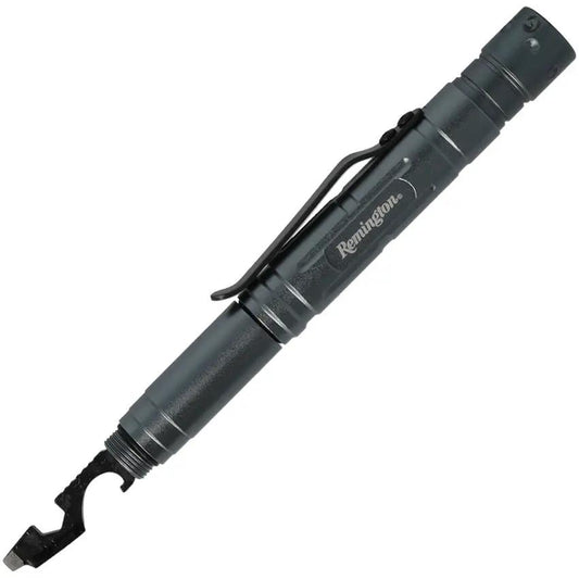 Remington Sportsman Survival Pen 15678 - Aluminum Multitool Pen With Bottle Opener Flashlight And Glass Breaker by Remington