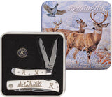 Remington Mule Deer Tin Set 15685 by Remington