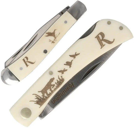 Remington Duck Tin Collector Gift Set - Satin Finish Stainless Blades With Waterfowl Scene Handles by Remington