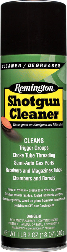 Remington Shotgun Cleaner 18oz Aerosol 18472